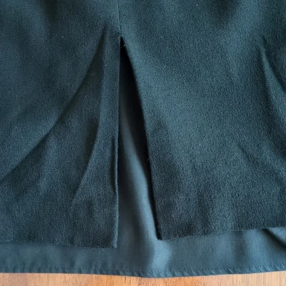 Armani Collezioni Black Stretch Crepe Knee Length Pencil Skirt Women's Size 6 - Picture 14 of 16